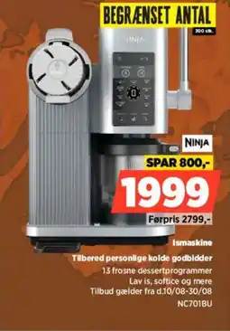 Power Ninja Ismaskine Tilbered personlige kolde godbidder tilbud