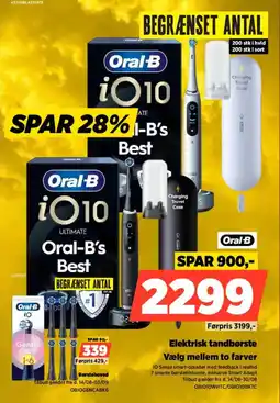 Power Oral-B Elektrisk tandbørste Vælg mellem to farver tilbud