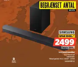 Power Samsung 3.1.2-kanal soundbar tilbud