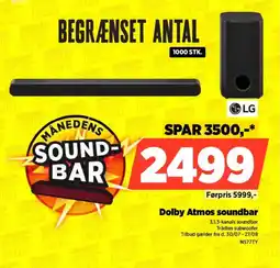 Power Lg Dolby Atmos soundbar tilbud
