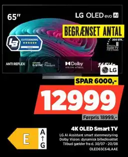 Power Lg 4K OLED Smart TV tilbud