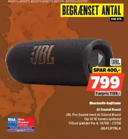 Power Jbl Bluetooth-højttaler Al Sound Boost tilbud