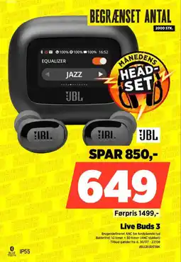 Power Jbl Live Buds 3 tilbud