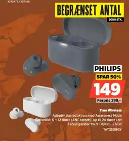 Power Philips True Wireless tilbud