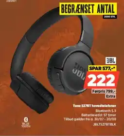 Power Jbl Tune 527BT hovedtelefoner tilbud