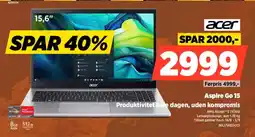 Power Acer Aspire Go 15 Produktivitet hele dagen, uden kompromis tilbud