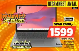 Power Lenovo Chromebook Batteritid til hele dagen tilbud