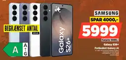 Power Samsung Galaxy S26+ Forbedret Galaxy Al tilbud