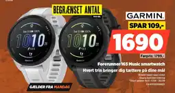 Power Garmin Forerunner 165 Music smartwatch Hvert trin bringer dig tættere på dine mål tilbud