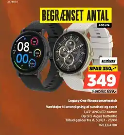 Power Triacle Legacy One fitness smartwatch Værktøjer til overvågning af sundhed og sport tilbud