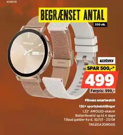 Power Triacle Fitness smartwatch 130+ sports indstillinger tilbud