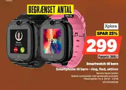 Power Xplora Smartphone til børn - ring, find, aktiver tilbud