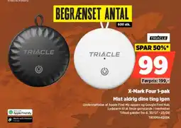 Power Triacle X-Mark Four 1-pak Mist aldrig dine ting igen tilbud