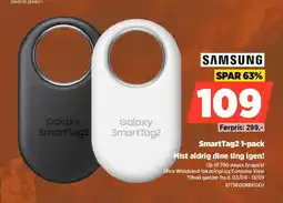 Power Samsung SmartTag2 1-pack Mist aldrig dine ting igen! tilbud