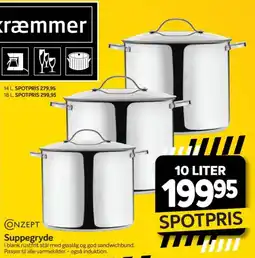 Din Isenkræmmer Concept Suppegryde tilbud