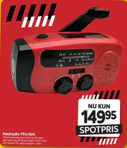 Din Isenkræmmer Nødradio FM/AM tilbud