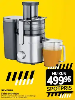 Din Isenkræmmer Severin Saftcentrifuge tilbud
