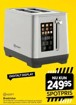 Din Isenkræmmer Conzept Brødrister tilbud