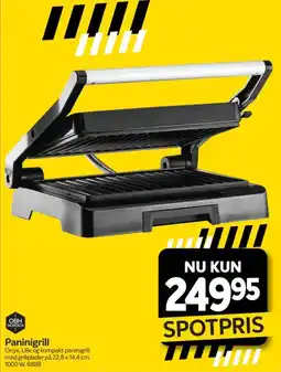 Din Isenkræmmer Obh Nordica Paninigrill tilbud