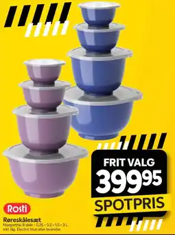 Din Isenkræmmer Rosti Røreskålesæt tilbud