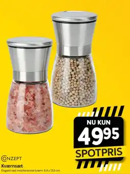 Din Isenkræmmer Concept Kværnsæt tilbud
