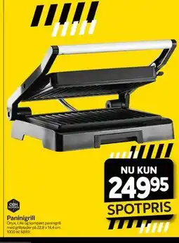Din Isenkræmmer Paninigrill tilbud