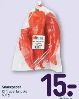 REMA 1000 Snackpeber tilbud