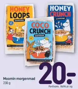 REMA 1000 Moomin morgenmad tilbud