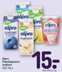 REMA 1000 Alpro Plantebaseret yoghurt tilbud