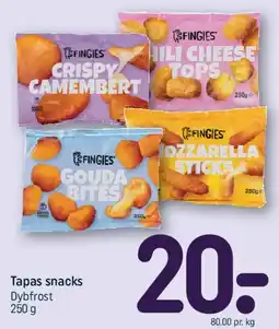 REMA 1000 Tapas snacks tilbud
