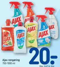 REMA 1000 Ajax rengøring tilbud