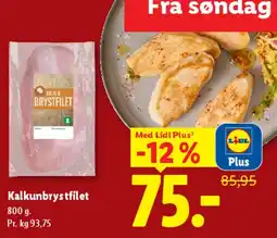 Lidl Kalkunbrystfilet tilbud