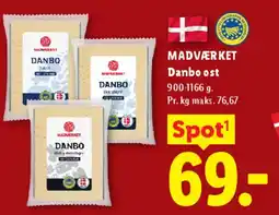 Lidl Danbo ost tilbud