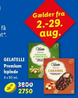 Lidl GELATELLI Premium ispinde tilbud