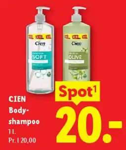 Lidl CIEN Body-shampoo tilbud