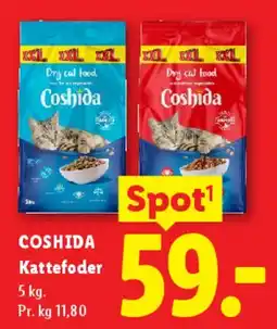Lidl Coshida Kattefoder (tørfoder) tilbud
