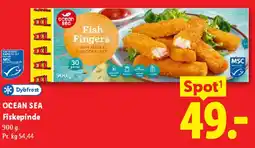 Lidl Ocean Sea Fish Fingers tilbud