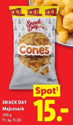 Lidl Snack Day Cones (Majssnack) tilbud