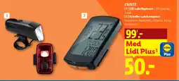 Lidl LED-cykellygtesæt / Kabelløs cykelcomputer tilbud