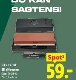 Lidl 2i1 slibesten tilbud