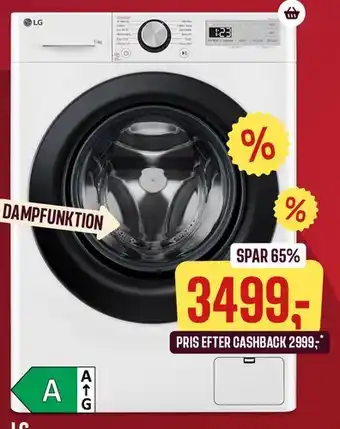 LG vaskemaskine F4Y5EYP6W0F