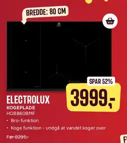 Skousen ELECTROLUX KOGEPLADE tilbud