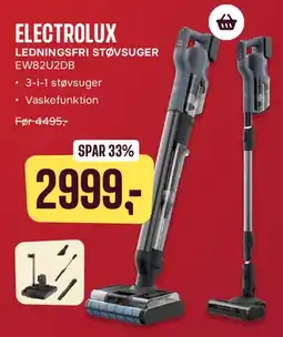 Skousen ELECTROLUX LEDNINGSFRI STØVSUGER tilbud