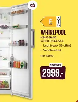 Skousen WHIRLPOOL køleskab WHMLF6442W4 tilbud