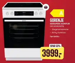 Skousen GORENJE KERAMISK KOMFUR tilbud