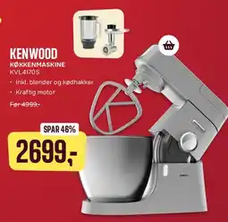 Skousen KENWOOD KØKKENMASKINE KVL4170S tilbud
