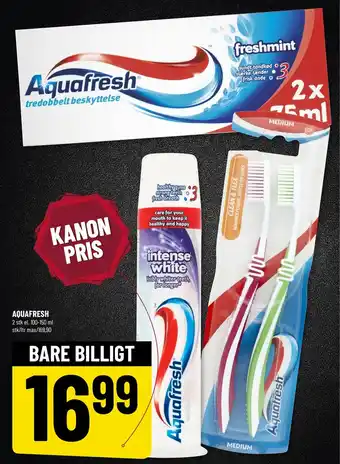 Løvbjerg Aquafresh tilbud