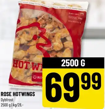 Løvbjerg Rose Hotwings 2500g tilbud