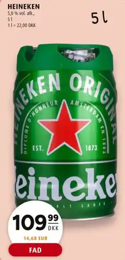 Scandinavian Park Heineken Original tilbud