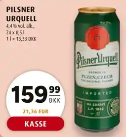 Scandinavian Park Pilsner Urquell tilbud